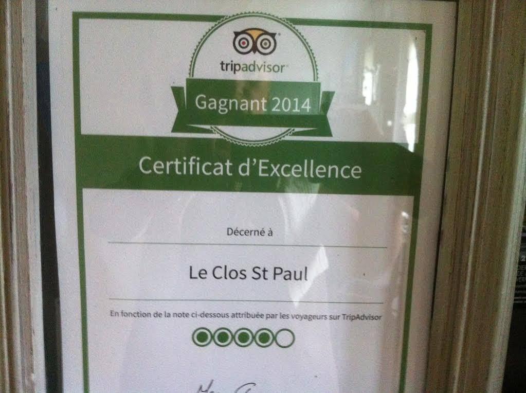 Le Clos Saint Paul Hotel Tourny Kültér fotó